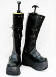 Laden Sie das Bild in den Galerie-Viewer, Punk Rock high-heeled heavy-bottomed Schwarz Stiefel