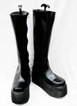 Laden Sie das Bild in den Galerie-Viewer, Punk Rock Simple Schwarz Flat Stiefel Maßgeschneiderte