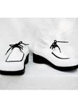 Laden Sie das Bild in den Galerie-Viewer, Rosario and Vampire Weiß Cosplay Schuhe Maßgeschneiderte