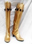 Laden Sie das Bild in den Galerie-Viewer, Sailor Moon Cosplay Stiefel Schuhe Golden Gelb
