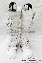 Laden Sie das Bild in den Galerie-Viewer, Sweet Gothic Weiß high-heeled Schnalle Stiefel Maßgeschneiderte