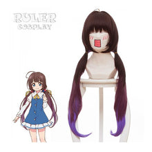 Laden Sie das Bild in den Galerie-Viewer, The Ryuo's Work is Never Done! Ryuoh no Oshigoto Ai Hinatsuru Perücke Cosplay